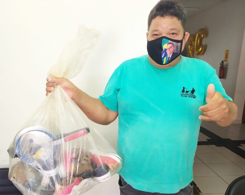 Empresário que teve sua loja roubada agradece PM de Sena Madureira