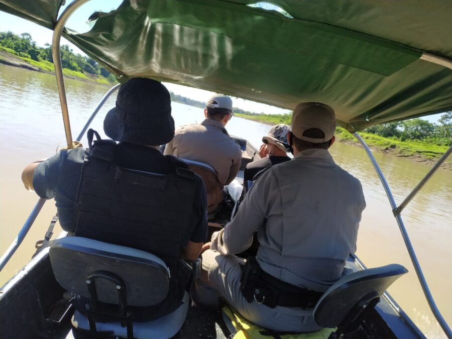 Policia Militar e Civil de Sena realizam operação conjunta de patrulhamento na zona rural