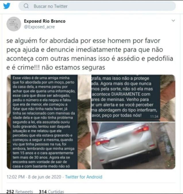 Meninas fazem ‘exposed’ e denunciam coronel da Polícia Militar por assédio no Acre; corregedoria apura