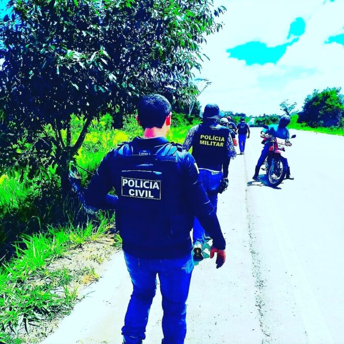 Polícia Militar e Civil realizam operação conjunta e cumpre 05 mandados de prisões.