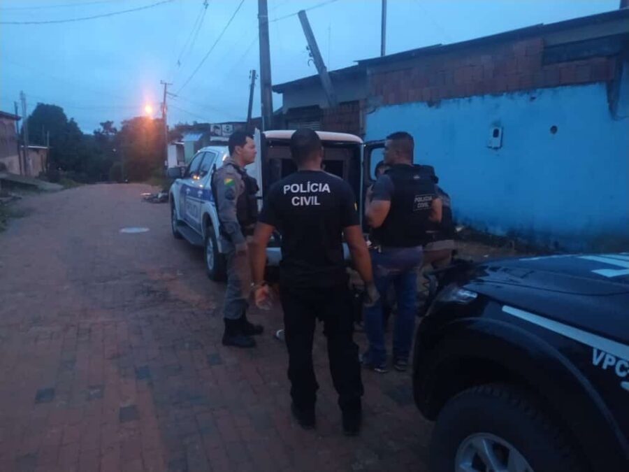 Operação conjunta entre PC e PM de Sena cumpre dois mandados de internação e mandado de prisão