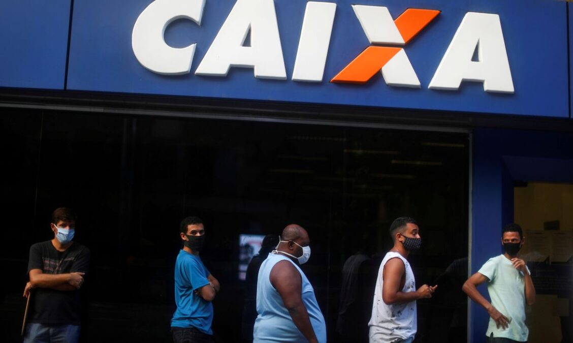 Caixa dá sequência ao calendário de saques do auxílio emergencial