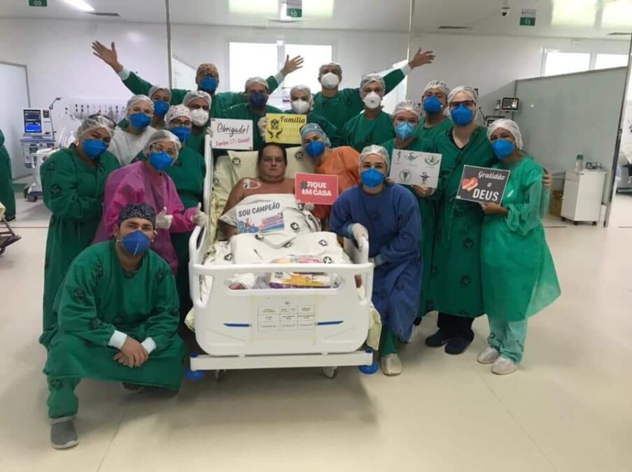 Após vários dias intubado, empresário Duduca de Sena sai da UTI e vai para leito do Hospital Santa Juliana