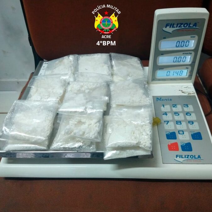 Homem de 25 anos é preso por tráfico de drogas em cidade no interior do Acre