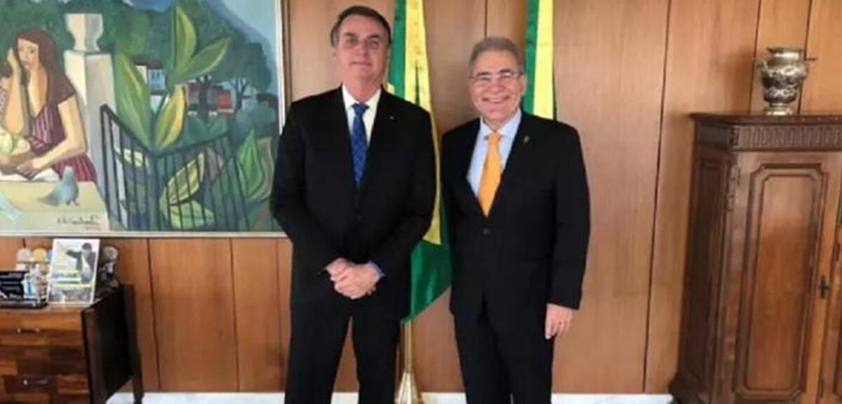 “Tira a máscara, caralho”, disse Bolsonaro a Queiroga em jantar com empresários
