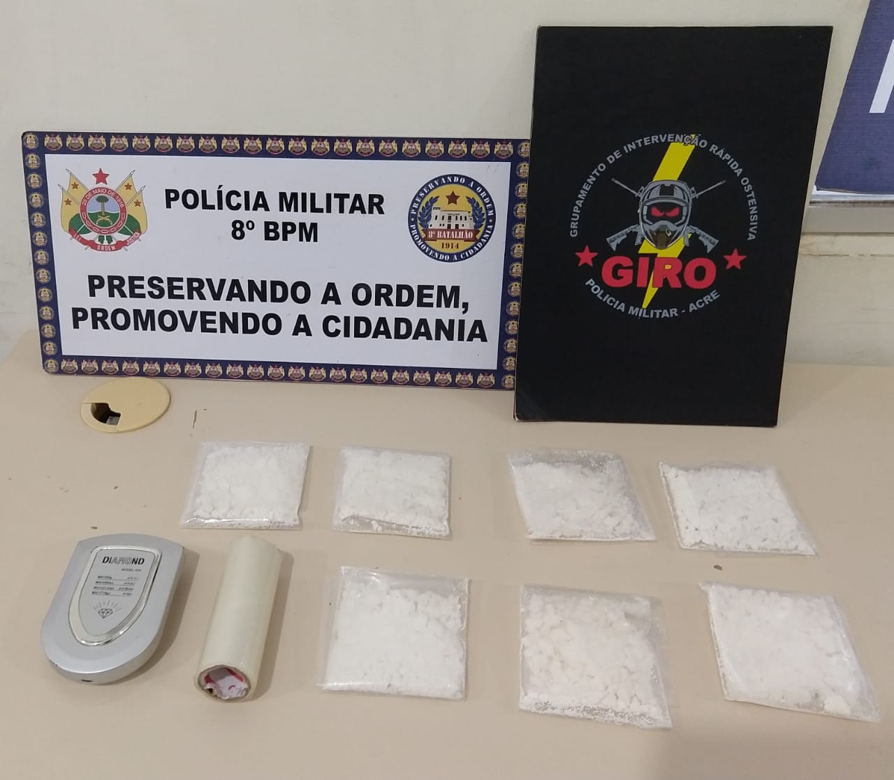 Polícia Militar de Sena Madureira realiza apreensão de droga em beco do Bairro do Bosque