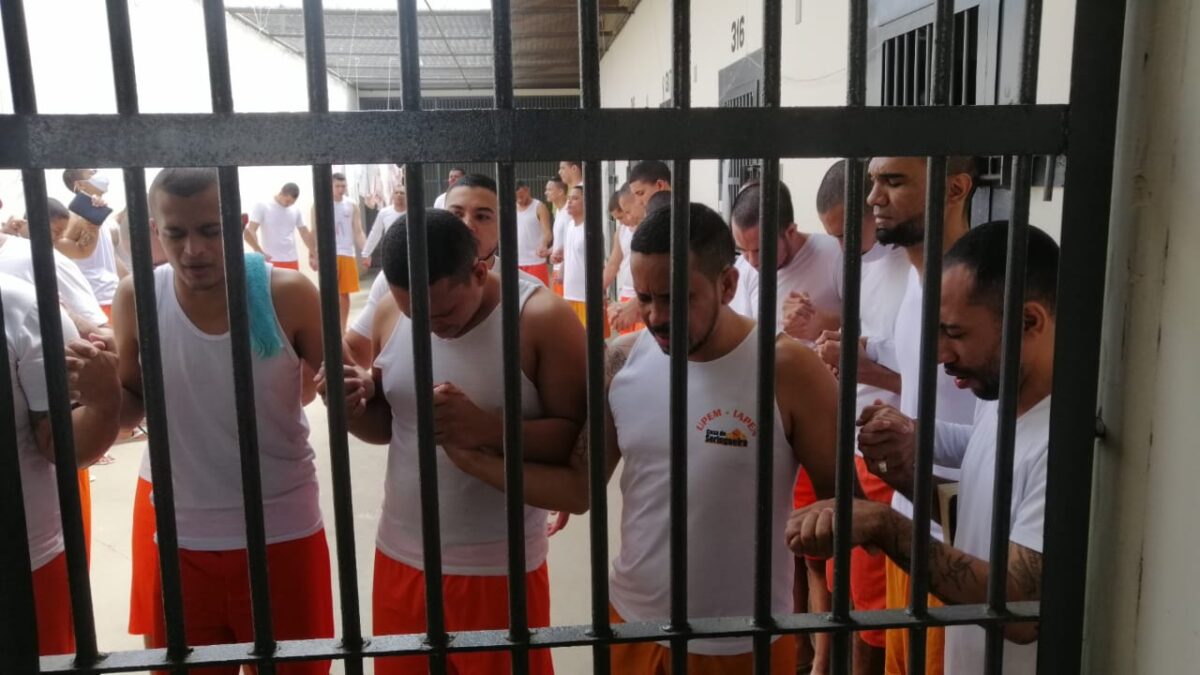 No presídio de Sena, Projeto “Abençoar” já conta com 80 reeducandos
