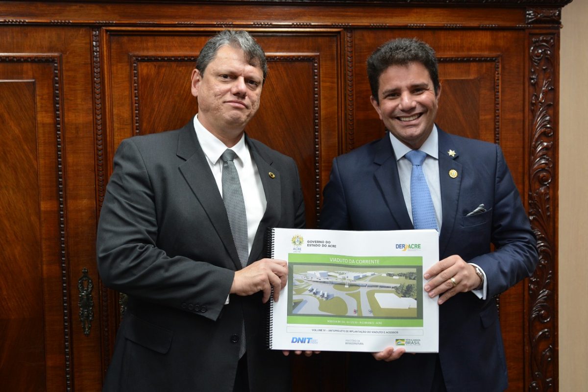 Governador Gladson Cameli pediu e as obras do viaduto da Corrente deverão ser licitadas ainda este ano