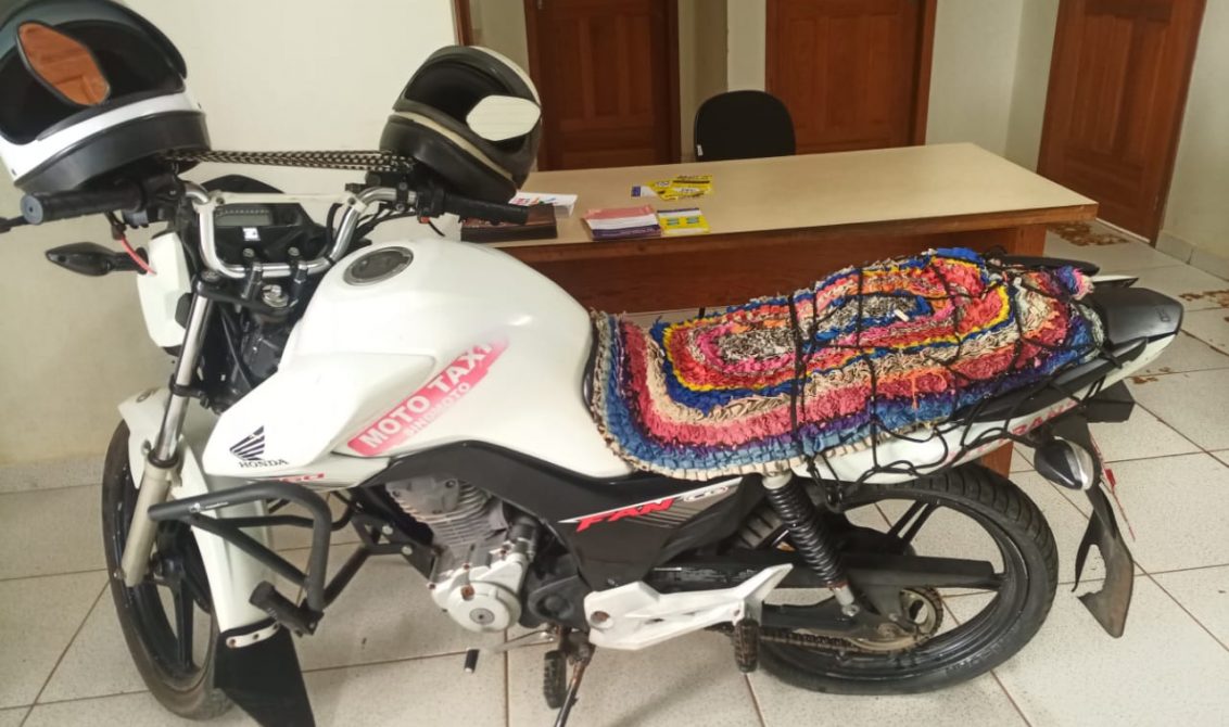 PM de Sena Madureira recupera motocicleta que havia sido furtada no Bairro Cristo Libertador
