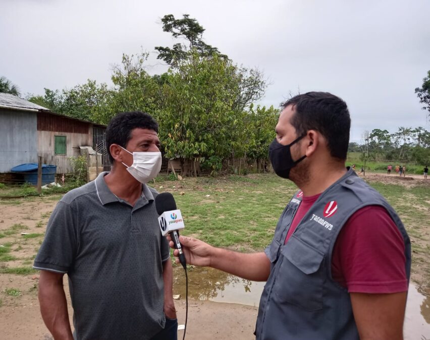 Vereador cobra promessa do prefeito Mazinho sobre quadra de esportes no Segundo Distrito de Sena Madureira
