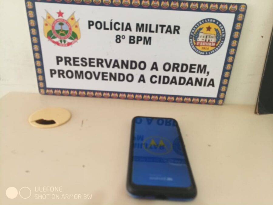 Polícia Militar apreende em flagrante menor infrator pelo ato infracional de crime de roubo