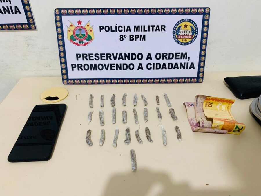Polícia Militar realiza apreensão de Entorpecente em Sena Madureira
