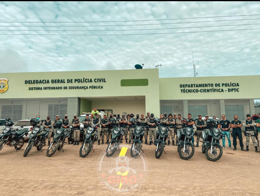 Forças de Segurança Pública da Regional Purus reduzem violência em 66,7% nos primeiros 08 meses de 2021, diz 8º BPM