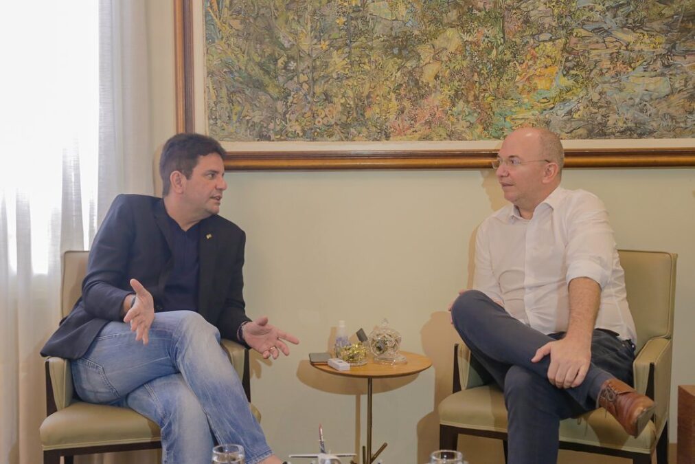 Em reunião com Gehlen Diniz, Gladson Cameli reafirma que ponte do Segundo Distrito de Sena será construída