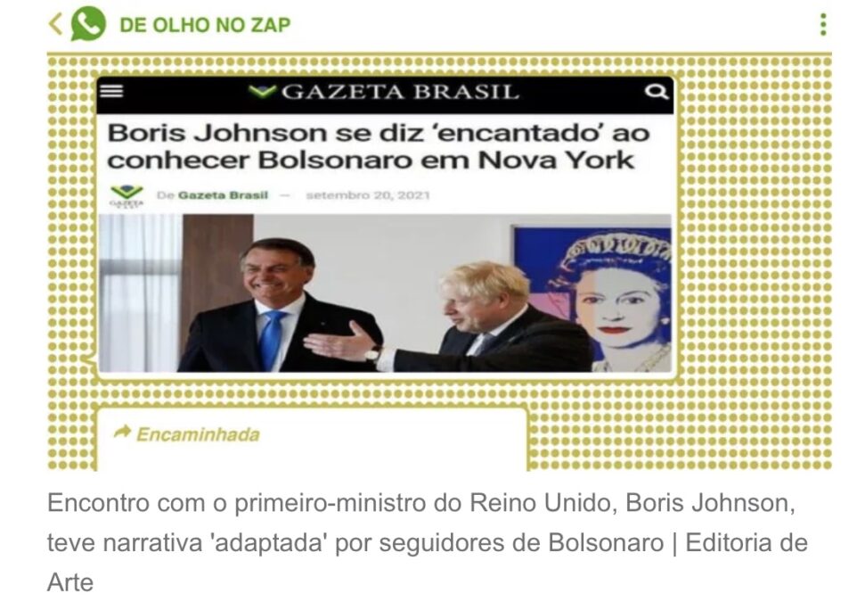 Bolsonaristas tiram vídeos de contexto para sugerir recepção triunfal de Bolsonaro em NY