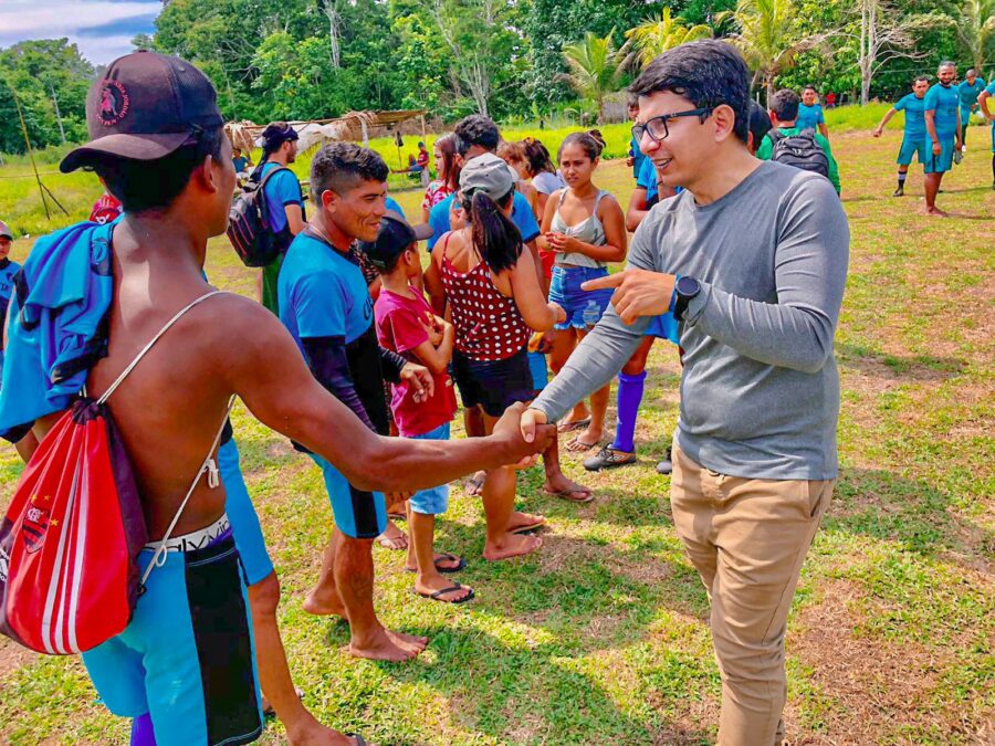 No Jordão, pré-candidato ao governo do Acre Jenilson Leite visita comunidades rurais