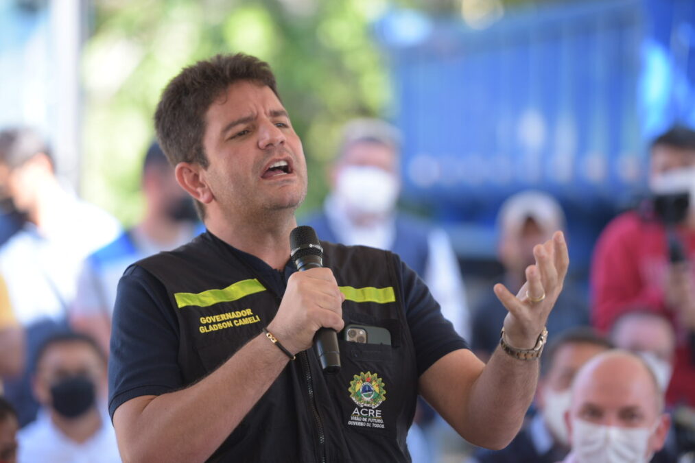 Gladson seria reeleito em todos os cenários, se as eleições fossem hoje, aponta pesquisa da Delta