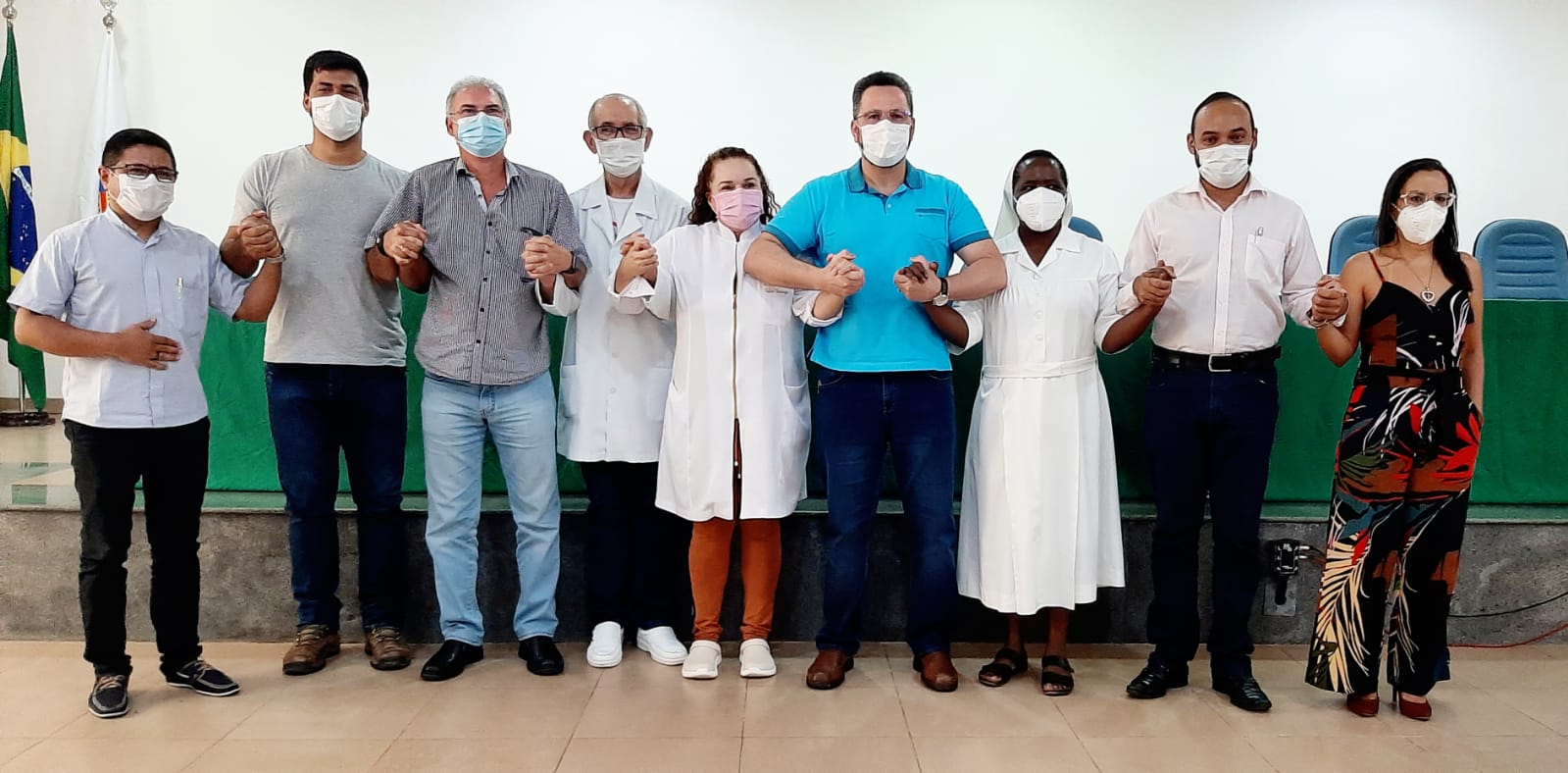 Alan Rick entrega equipamentos para leitos do SUS no Hospital Santa Juliana