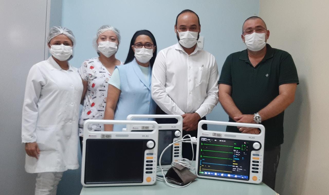 Com emenda de Alan Rick, Hospital do Idoso ganha novos monitores cardíacos