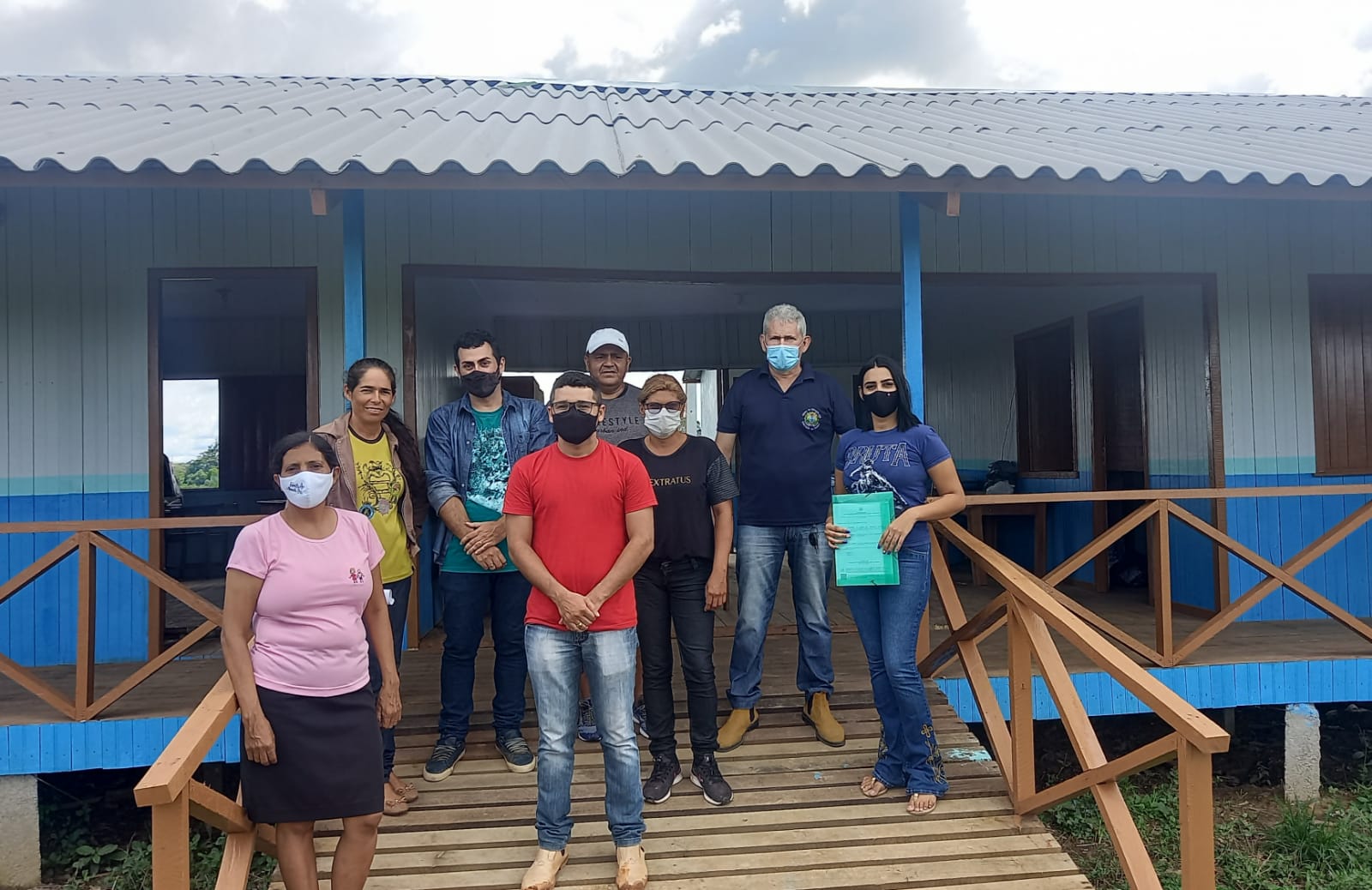 SENA: Escola Água viva, no Cassirian, é revitalizada pelo Governo do Acre