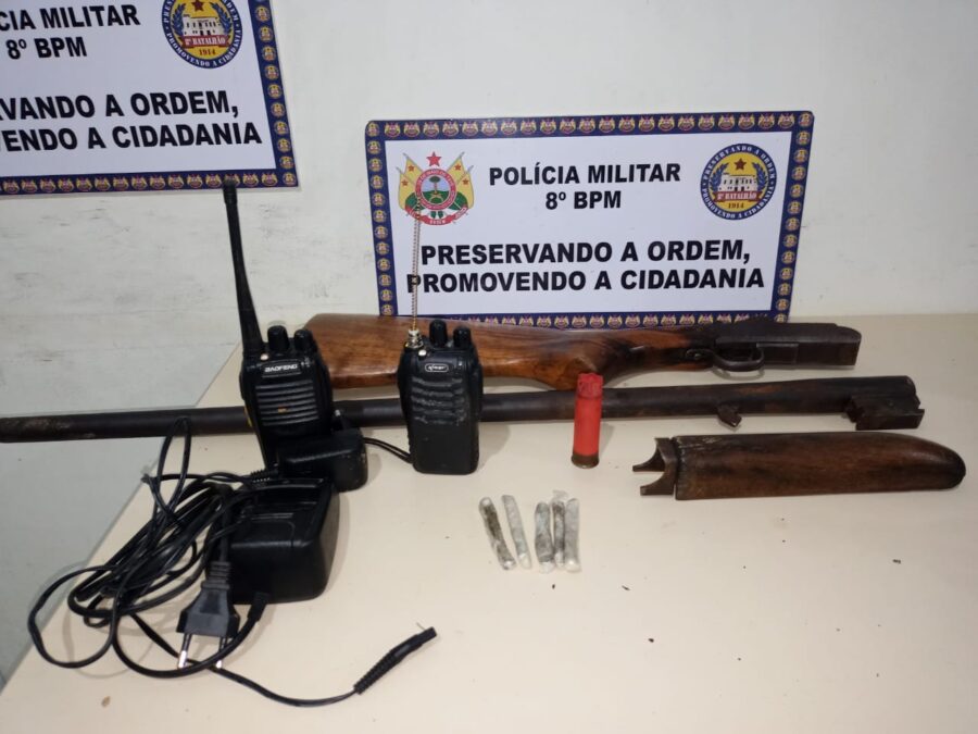 Na zona rural de Sena, dois são baleados durante troca de tiros