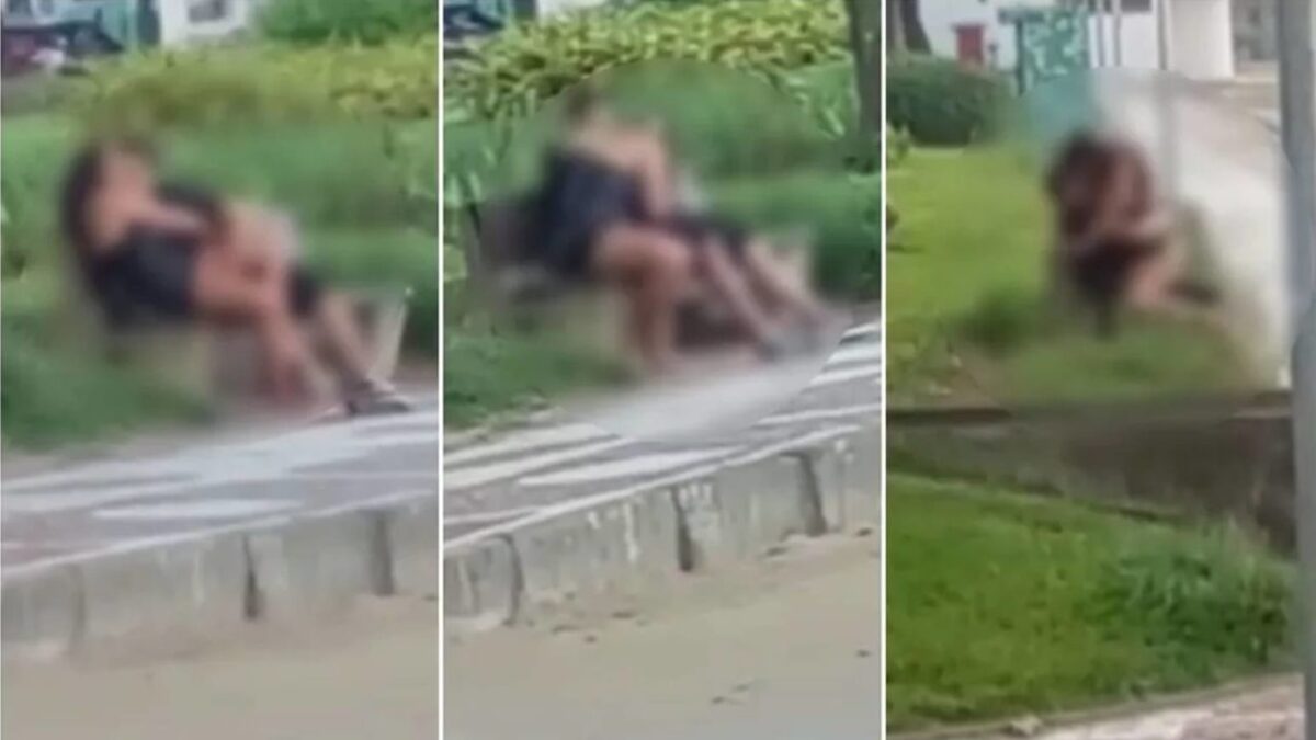 Vídeo: Casal é flagrado fazendo sexo em plena luz do dia em praia de SP