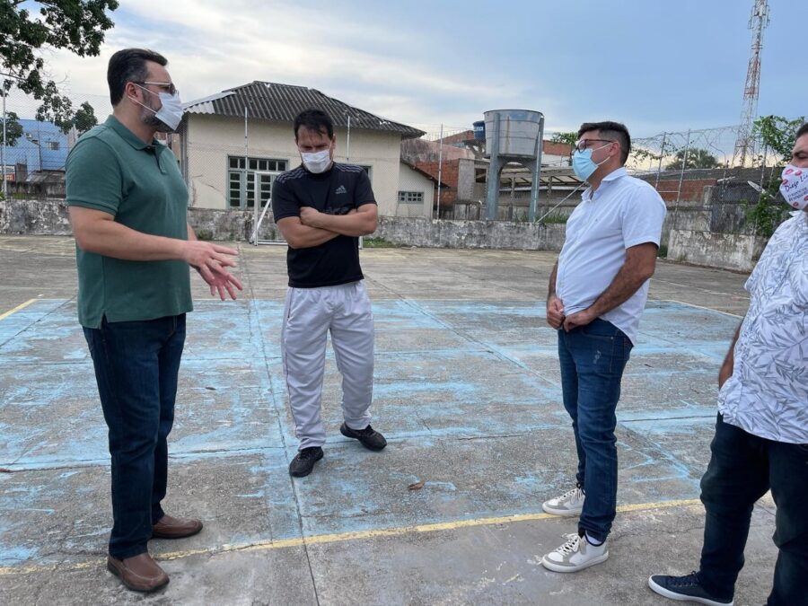 Alan Rick garante recursos para reconstruir Complexo Esportivo, em Rio Branco