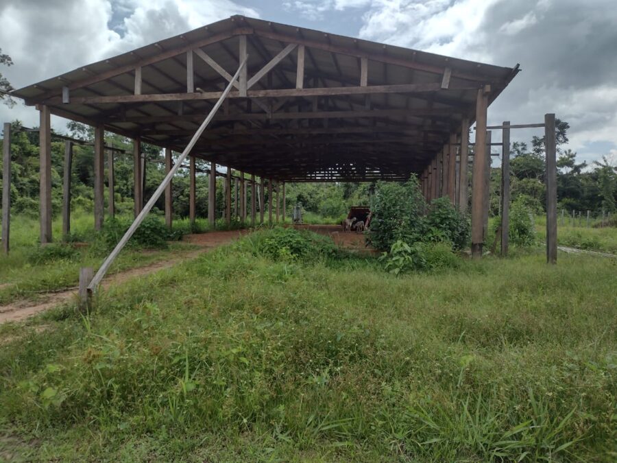 Usina de beneficiamento de castanha implantada em 2020 por Mazinho Serafim no Cazumbá está abandonada, denunciam moradores
