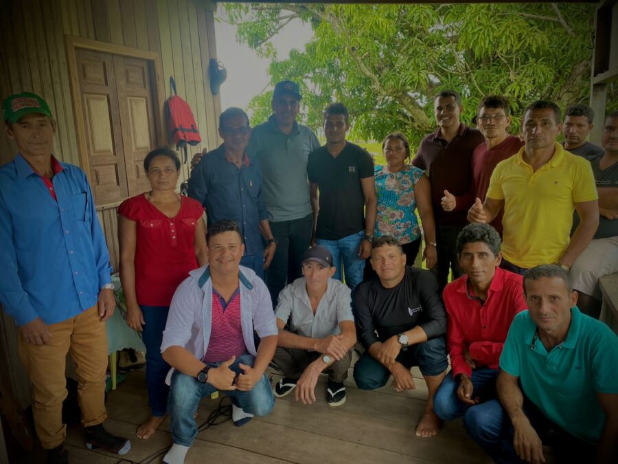 Jairo Cassiano e vereador Elvis Dany visitam o Rio Macauã e ouvem reivindicações dos moradores