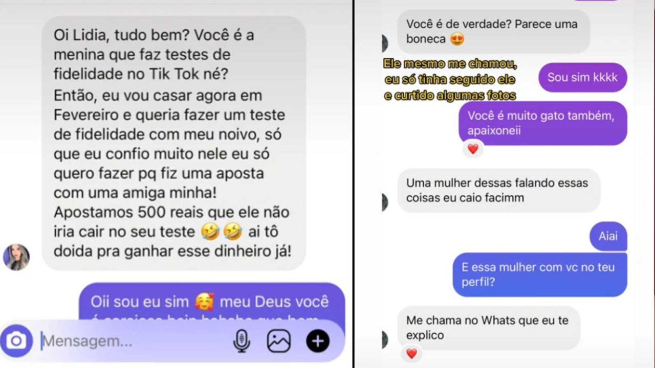 Mulher aposta com amiga que namorado é fiel e perde R$ 500