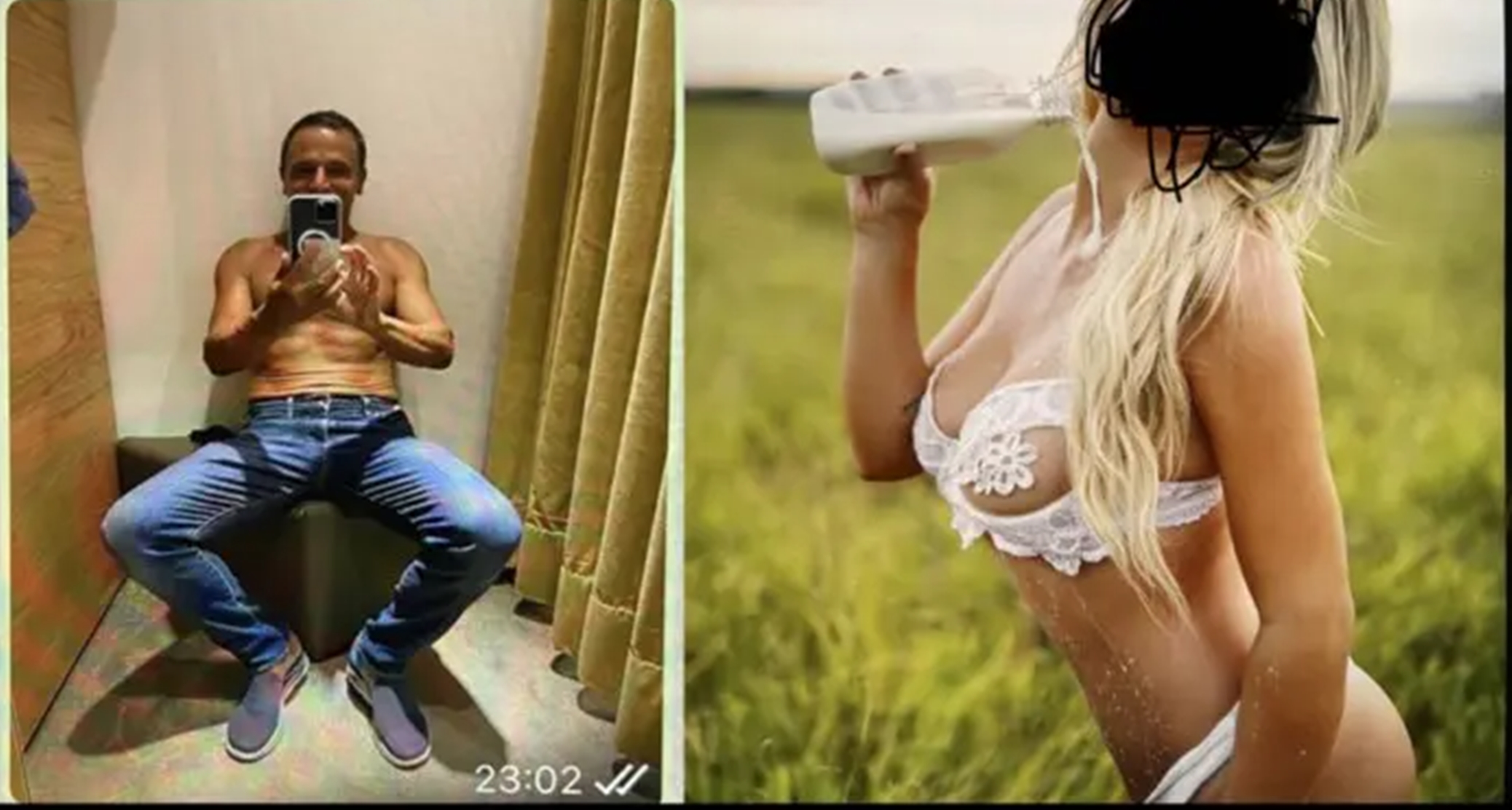 Senador Márcio Bittar aparece em foto sensual e faz pagamento via pix para sua novinha, que aparece quase pelada
