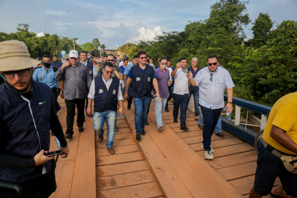 Governo do Acre inaugura nova ponte entre Plácido de Castro e a Bolívia