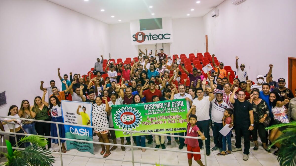 Jenilson Leite participa da criação da Central de Bairros e Comunidades em Tarauacá