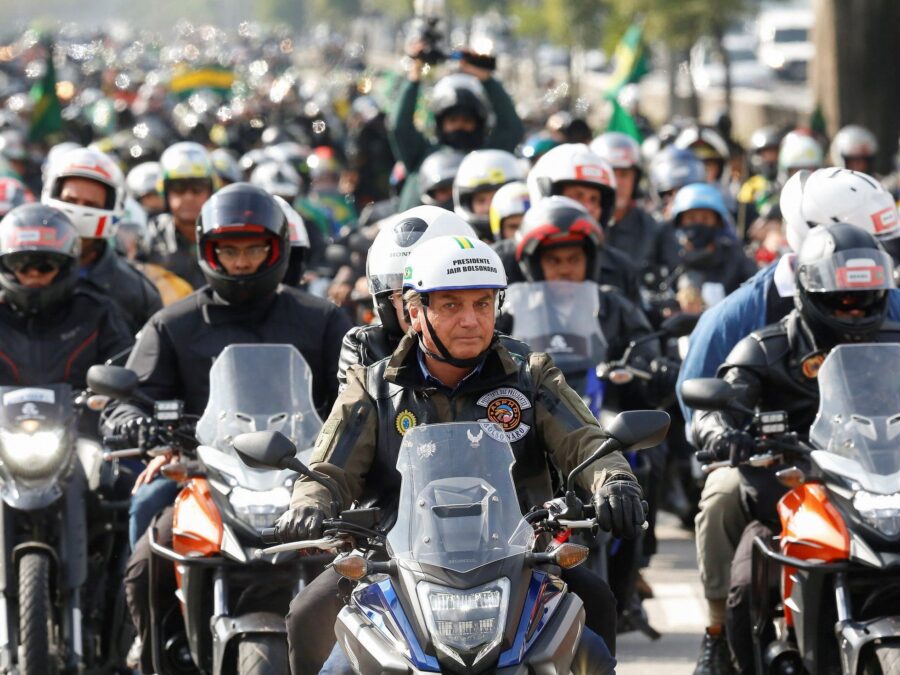 Motociata com Bolsonaro em SP teve 3,7 mil motos, segundo registros de pedágios