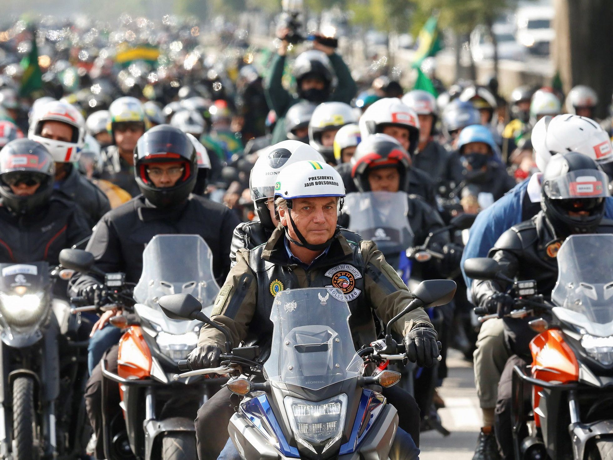 Motociata com Bolsonaro em SP teve 3,7 mil motos, segundo registros de pedágios