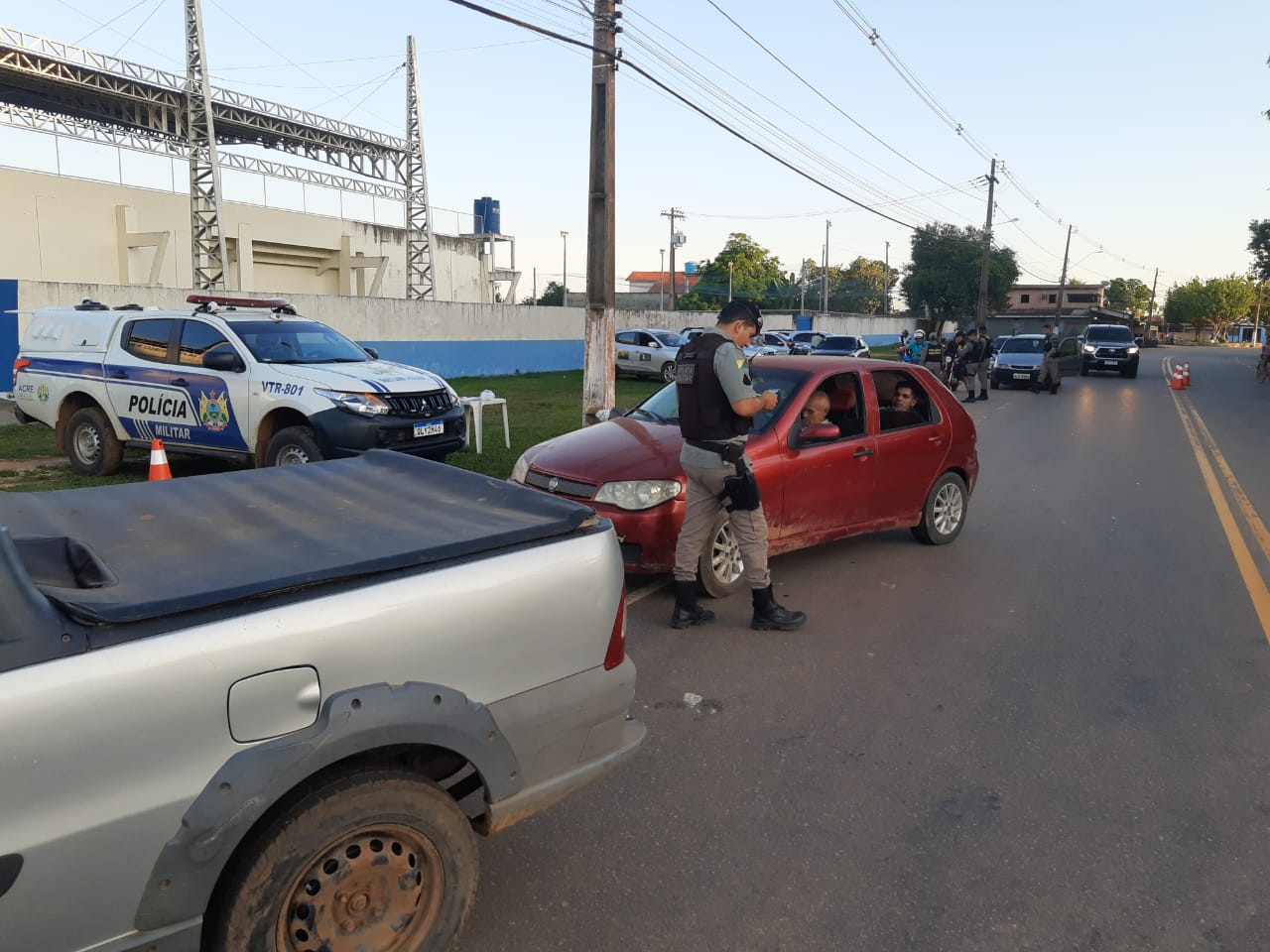 PM realiza em Sena Madureira a “operação trânsito seguro”; “Muitos moradores dirigem sem CNH”, diz Tenente<br>