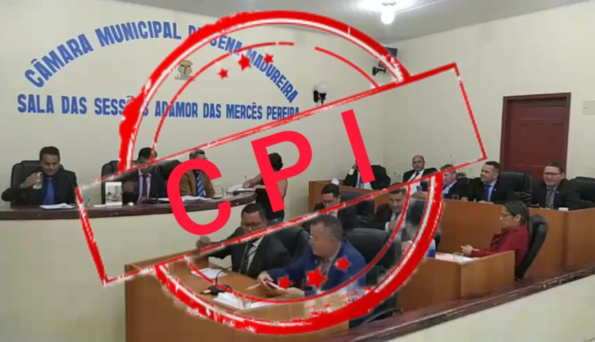 Vereadores de Sena vão protocolar pedido de CPI para investigar gastos do Cartão Corporativo