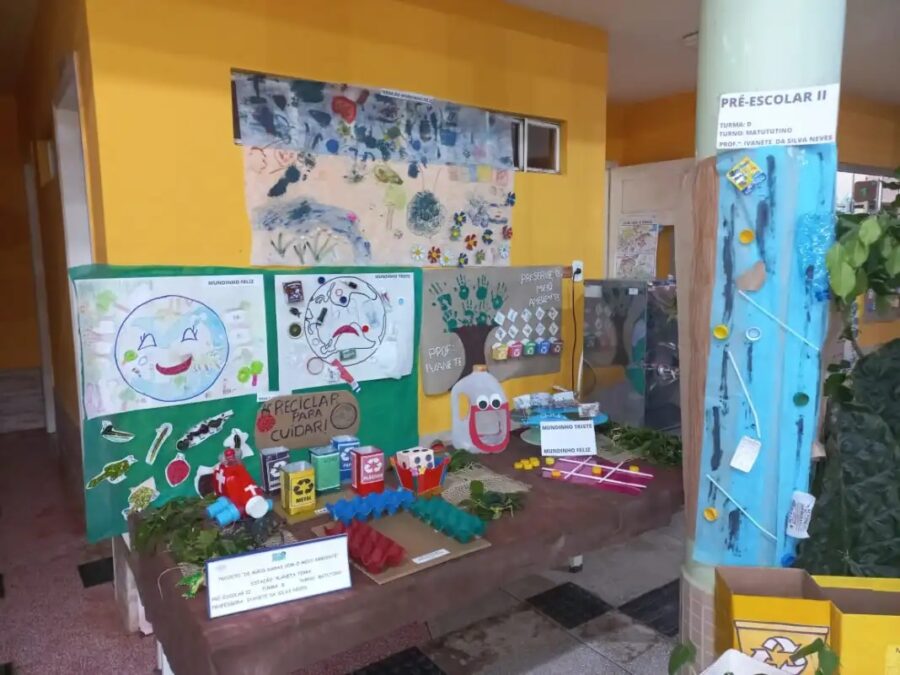 Creche de Sena Madureira realiza Feira de Ciências no Bairro do Bosque
