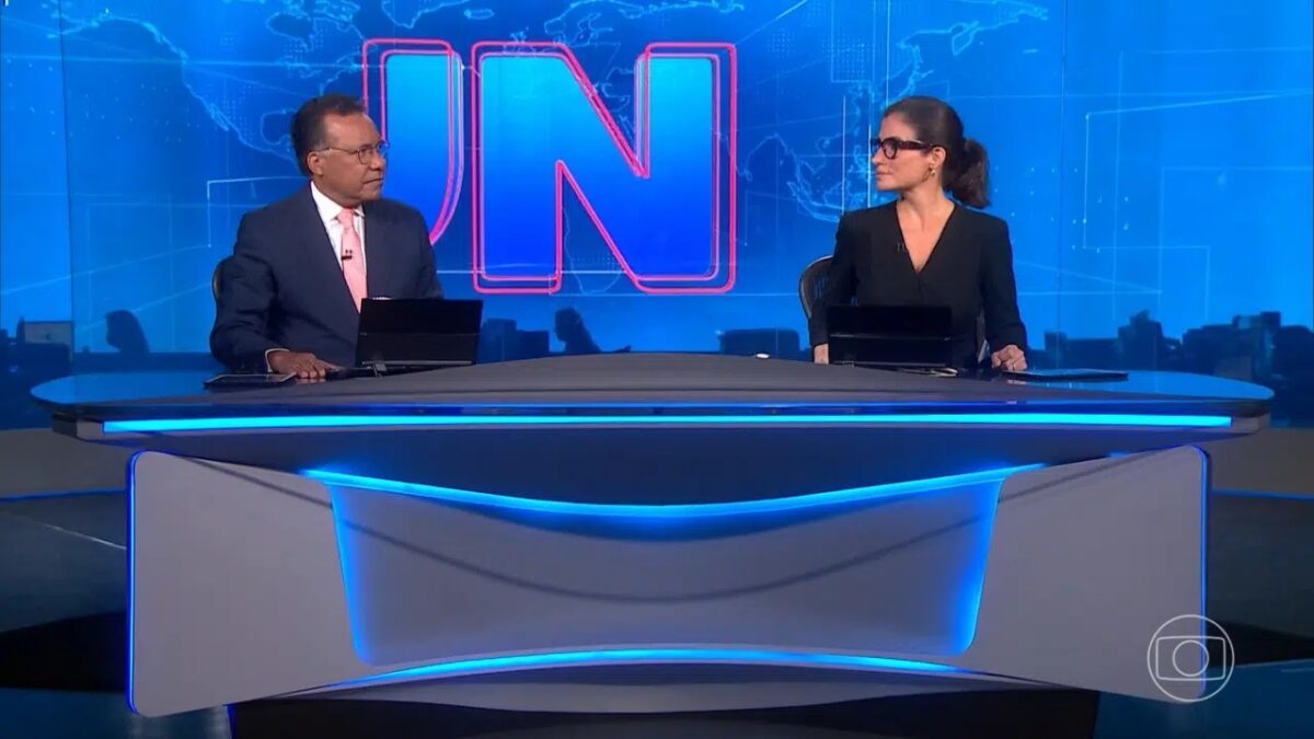 O minuto de silêncio do Jornal Nacional que surpreendeu os espectadores