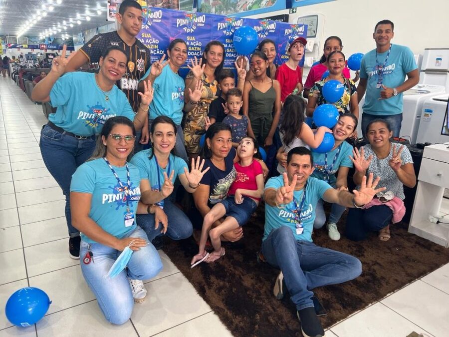 Em Sena Madureira, Gazin lança a campanha “Pintando o 7” para ajudar a APAE
