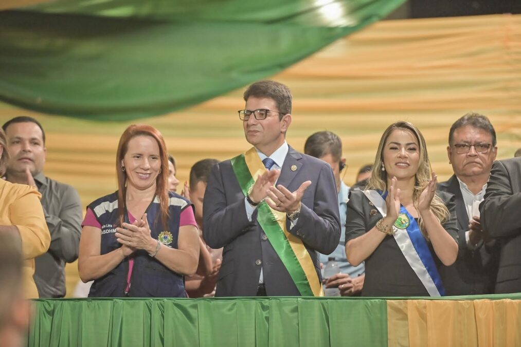 Governador Gladson Cameli participa de ato cívico em alusão aos 112 anos de Brasileia