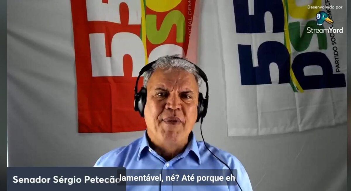 Petecão diz que problema mais grave no Acre é a corrupção e afirma que Estado se encontra no caos