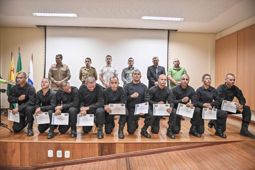Policiais Penais recebem graduação no Curso de Operações Penitenciárias Especiais