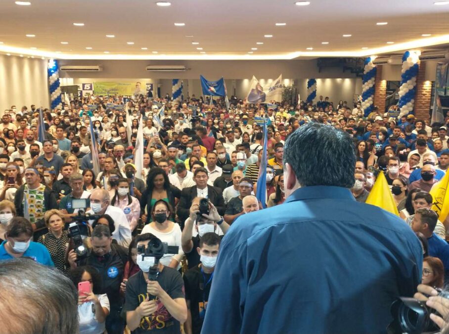 Márcia Bittar é recebida com vaias e pedidos de “fora Márcia” em convenção do MDB