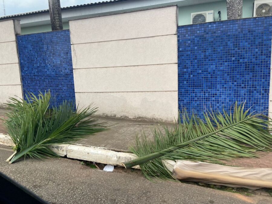 Em Rio Branco, Temporal causou 28 ocorrências com danos materiais, diz Corpo de Bombeiros