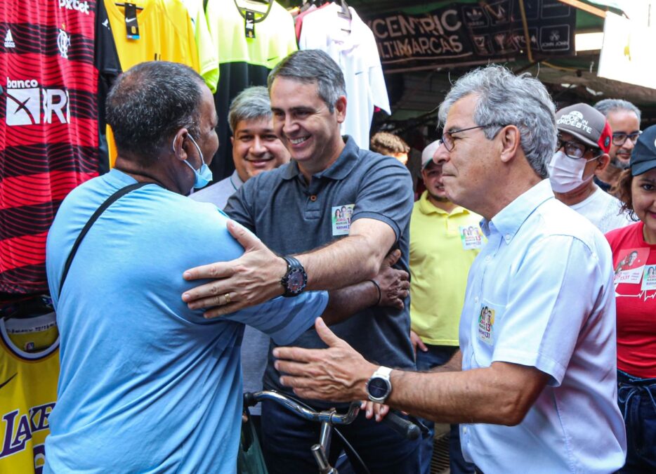 “Precisamos fazer a economia voltar a funcionar” dizem Jorge e Marcus durante conversa com comerciantes do Calçadão de Rio Branco