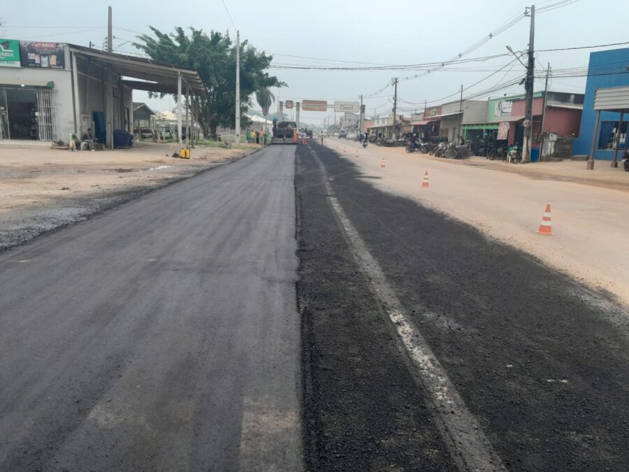 Governo do Estado inicia trabalho de revitalização da Avenida Brasil, em Sena Madureira