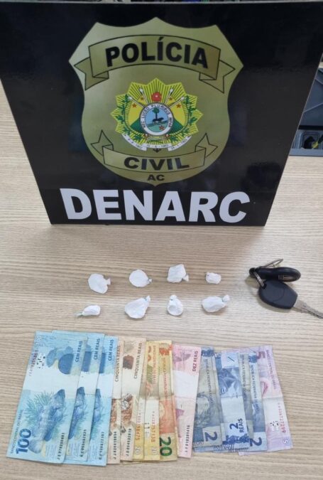 Polícia prende homem que fazia delivery de drogas em Rio Branco