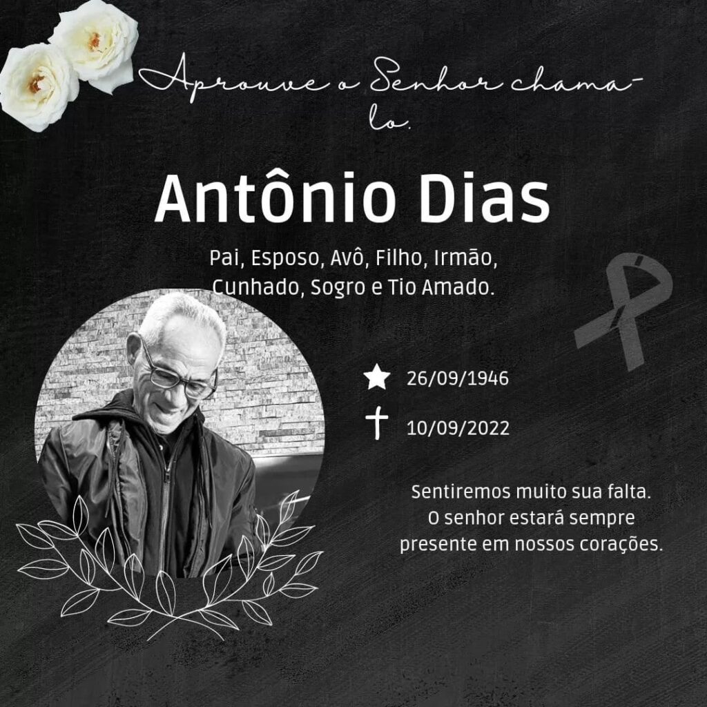 Morre aos 75 anos de idade, Antônio Dias, ex-funcionário da Eletroacre de Sena Madureira