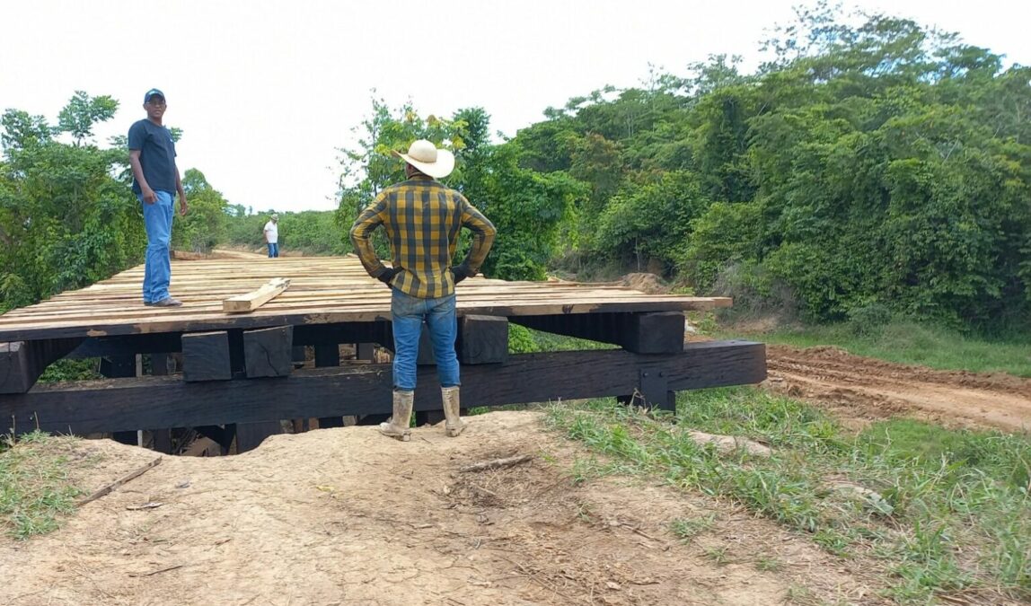Parceria garante construção de ponte no Ramal Sumaúma no Bujari